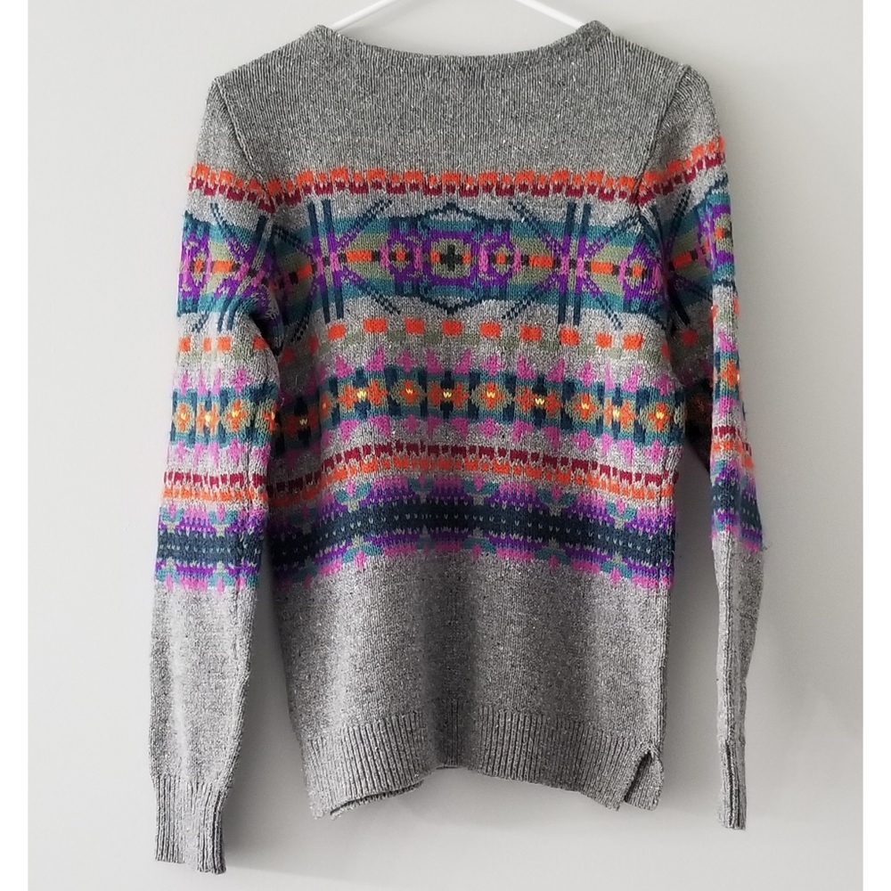 Chaps Gray Sweater